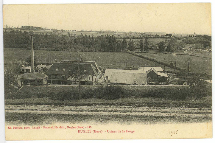Rugles. Usines de la Forge.