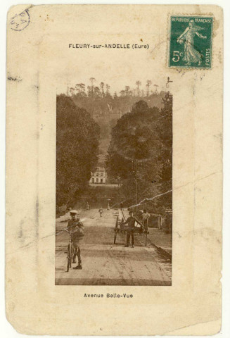 Fleury-sur-Andelle. Avenue Belle-Vue.