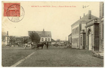 Baux-de-Breteuil (Les). Place et Ecole des Filles.