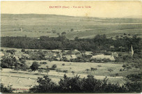 Daubeuf-près-Vatteville. Vue sur la Vallée.
