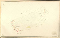 Morainville-sur-Damville. Section B _ du Boulay et des hayeux _ 1re de 2 Feuilles