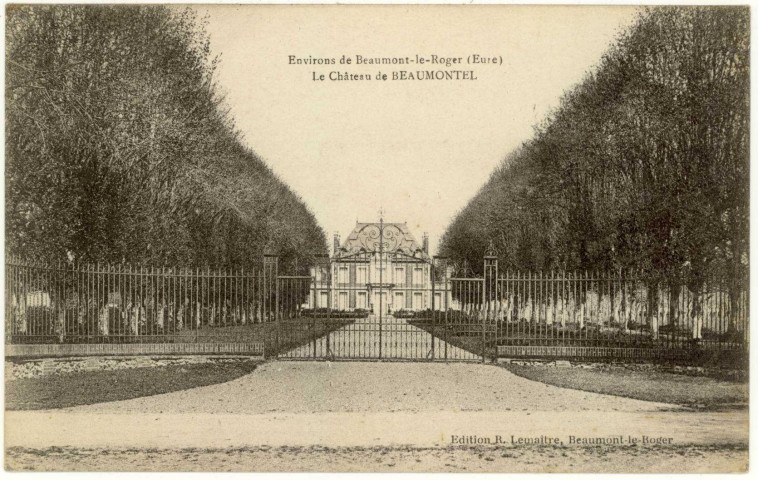 Beaumontel. Le Château de Beaumontel.