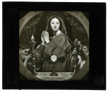 Musée du Louvre de Paris, tableau d'Ingres « Vierge à l'hostie ».