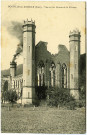 Douville-sur-Andelle. Vue sur les Ruines de la Filature.
