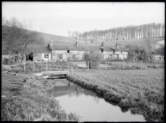 Vue sur la campagne de Ménesqueville (Eure).