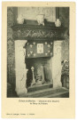 Ménilles. Château de Ménilles. - Cheminée de la Chambre de Diane de Poitiers.