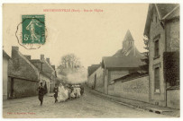 Berthenonville. Rue de l'Eglise.