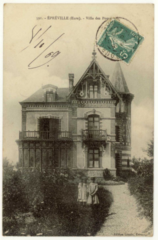 Epreville-près-le-Neubourg. Villa des Pommiers.