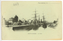Pont-Audemer. Le Port.