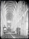 Nef de la collégiale Saint-Laurent de Eu (Seine-Maritime).