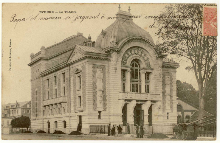 Evreux-Ville. Le Théâtre.