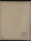 Fourges. Tableau d'assemblage du Plan Parcellaire de la Commune de Fourges. _ Canton d'Ecos - Andelys - Eure. _ Terminé sur le terrain le 16 septembre 1836, sous l'administration de M. A Passy, Préfet - M. Goret, Maire et sous la direction de M. Marel, Directeur des Contributions directes. _ M. Le Fébure, Géomètre en Chef. _ Par M. Depoilly, Géomètre de 1re classe