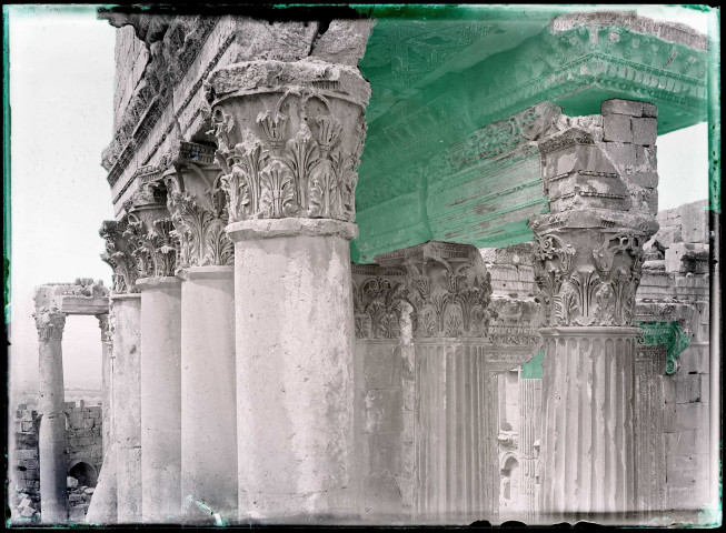 Temple de Bacchus à Baalbeck (Liban).