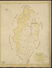 Feuguerolles. Tableau d'assemblage _ du Plan Parcellaire de la Commune de Feuguerolles _ Canton de Neubourg - Louviers - Eure. _ Terminé sur le Terrain le 20 Mars 1845, sous l'administration de M. Zédé, Préfet _ M. De la Salle Derochemaure, Maire _ et sous la Direction de M. Garnier, Directeur des Contributions directes _ M. Le Fébure, Géomètre en Chef. _ Par M. Girard, Géomètre de 1re classe.