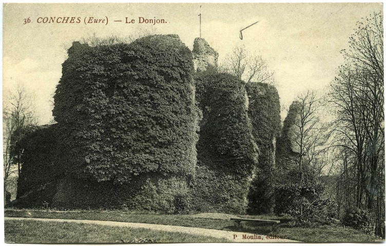Conches-en-Ouche. Le Donjon.
