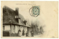 Epreville-en-Lieuvin. Place de la Mairie.