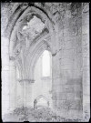 Ruines et vestiges de l'abbaye de Jumièges (Seine-Maritime).