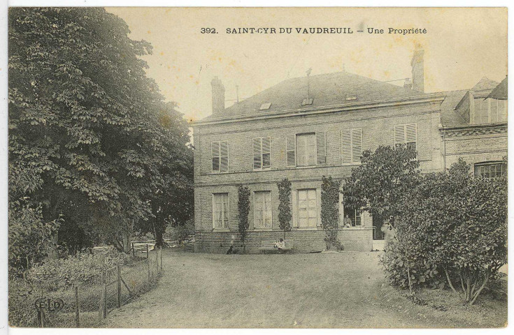 Saint-Cyr-du-Vaudreuil. Une propriété.