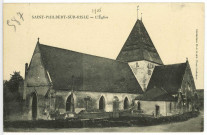 Saint-Philbert-sur-Risle. L'Eglise.