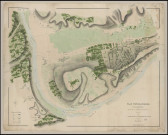 Cours de la Seine de Clachaloze (Val-D'Oise) à Port-Villez (Eure). - "Plan topographique du cours de la Seine depuis Le Val jusqu'à Gasny. Feuille n° 28".