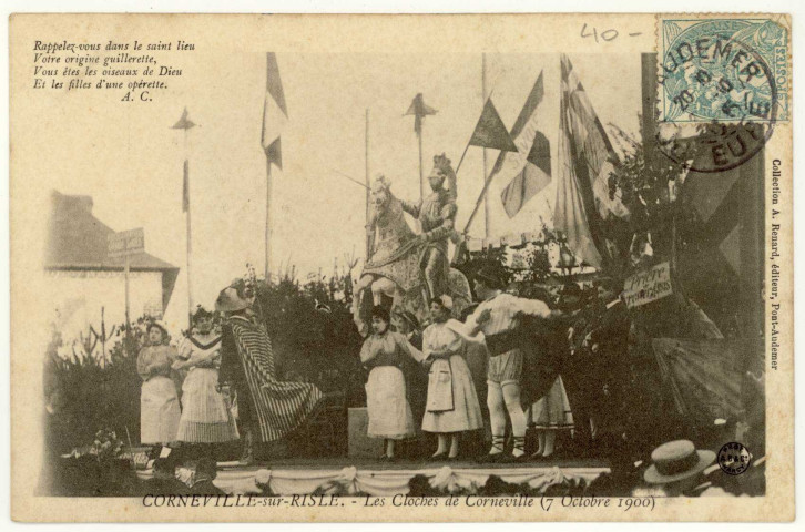 Corneville-sur-Risle. Les Cloches de Corneville (7 octobre 1900).