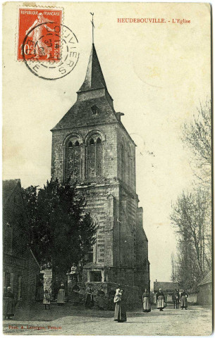 Heudebouville. L'Eglise.