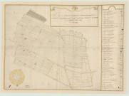Haye-Saint-Sylvestre (La) - 1- "Plan de l'ainesse de La Glassonière située sur la paroisse de Saint-Silvestre de La Haye faisant partie du fief de Montrimay mouvant de la baronnie de l'abbaye de Lyre" 2- "Carte n°13. Seigneurie de Monrimé, l'ainesse de la Glaconnière". *