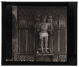 Église de Poses (Eure), statue de Saint-Quentin.