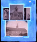 "Églises rurales du département de l'Eure" du chanoine Bonnenfant tome II, planche CL Villiers-en-Désoeuvre (Eure) et Vitot (Eure).