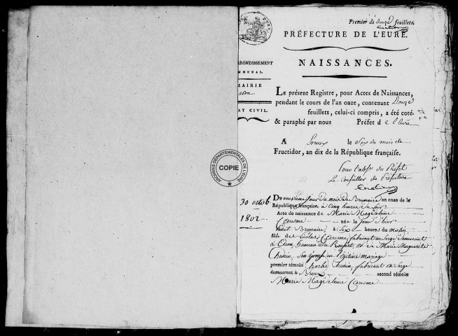 NMD (1802-1822)