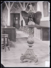 Église de Louversey (Eure), aigle-lutrin.