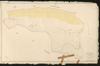Valleville. Section A _ de la Vacherie _ Feuille Unique