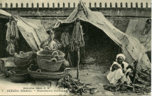 OUDJA (Maroc) - MARCHAND INDIGÈNE