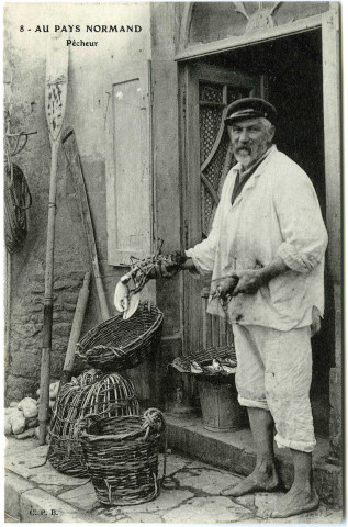 Divers. Au pays Normand. - Pêcheur.