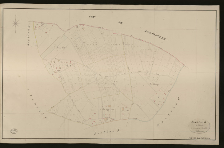 Martainville. Section B _ du mesnil _ 2e et dernière Feuille