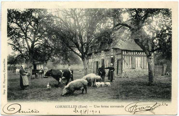 Cormeilles. Une ferme Normande.