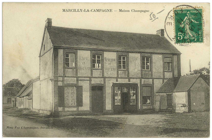 Marcilly-la-Campagne. Maison Champagne.