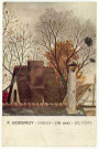 Evreux-Ville. Concours J.M. PAILLARD 1936-1937 - P.GODEFROY-EVREUX (16 ans) Les Toits.