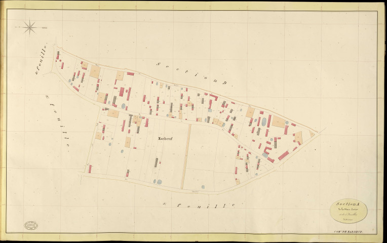Marbeuf. Section A _ de la Mare Losier _ 4e de 5 Feuilles