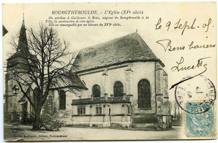 Bourgtheroulde. L'Eglise (XVe siècle).