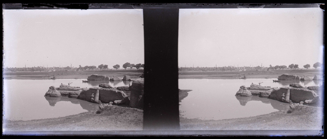 Berges du Nil (Égypte).