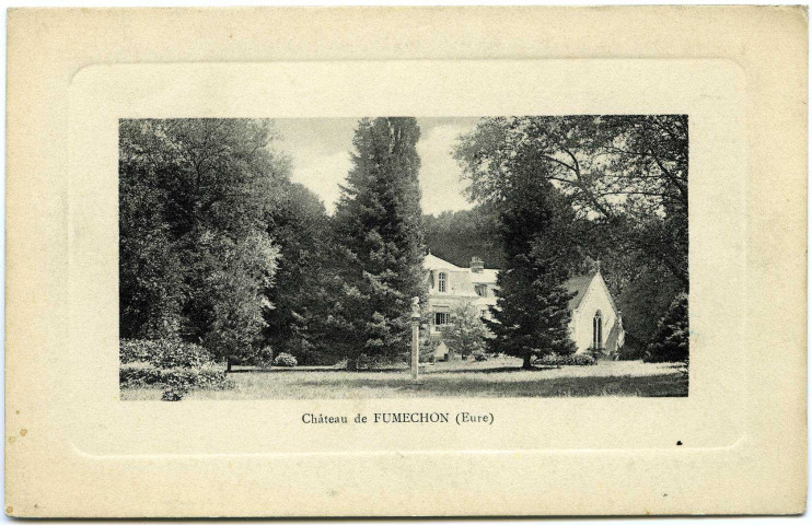 Ecardenville-la-Campagne. Château de Fumechon (Eure).