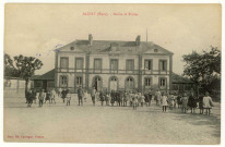 Alizay. Mairie et écoles.