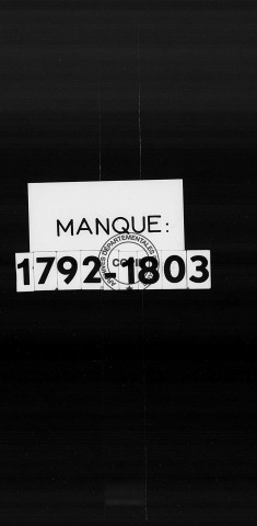 Tables (1792-1902)