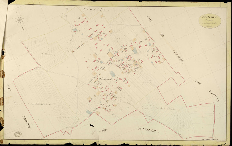 Hectomare. Section A _ d'hectomare _ 2e et dernière Feuille