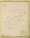 Vitot. Tableau d'assemblage _ du Plan Parcellaire de la Commune de Vitot _ Canton de Neubourg - Louviers - Eure. _ Terminé sur le Terrain le 18 Juin 1844, sous l'administration de M. Zédé, Préfet _ M. Dumoulin, Maire _ et sous la Direction de M. Garnier, Directeur des Contributions directes _ M. Le Fébure, Géomètre en Chef. _ Par M. Canu, Géomètre de 1re classe.
