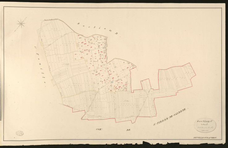 Neuville-sur-Authou. Section C _ du Mesnil _ 2e et dernière Feuille