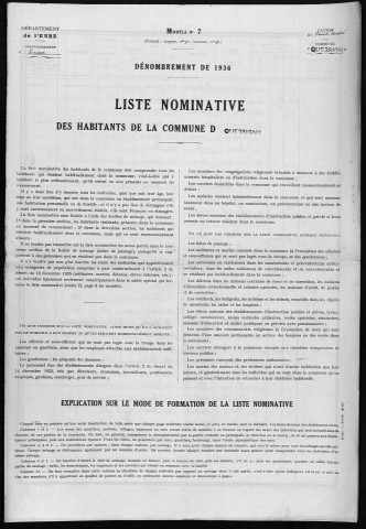 QUESSIGNY 1936