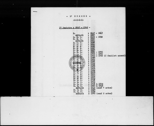BMS (1637-1792)