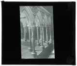 Abbaye du Mont-Saint-Michel (Manche), cloître.